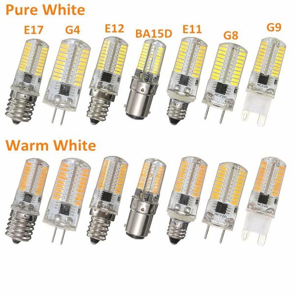 bulbs smuxi g4/g8/g9/e11/e12/e17/ba15d 3w dimmable led 4014smd light silicone lamp bulb ac110v white warm
bulbs smuxi g4/g8/g9/e11/e12/e17/ba15d 3w dimmable led 4014smd light silicone lamp bulb ac110v white warm