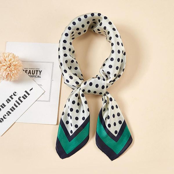 scarves 70*70cm decorative scarf joker polka dot multifunctional women small square four seasons, Blue;gray
scarves 70*70cm decorative scarf joker polka dot multifunctional women small square four seasons, Blue;gray