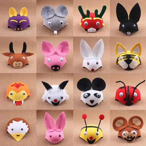 party masks lovely non-woven cartoon animal hat children adults family props hats caps costume christmas halloween
party masks lovely non-woven cartoon animal hat children adults family props hats caps costume christmas halloween