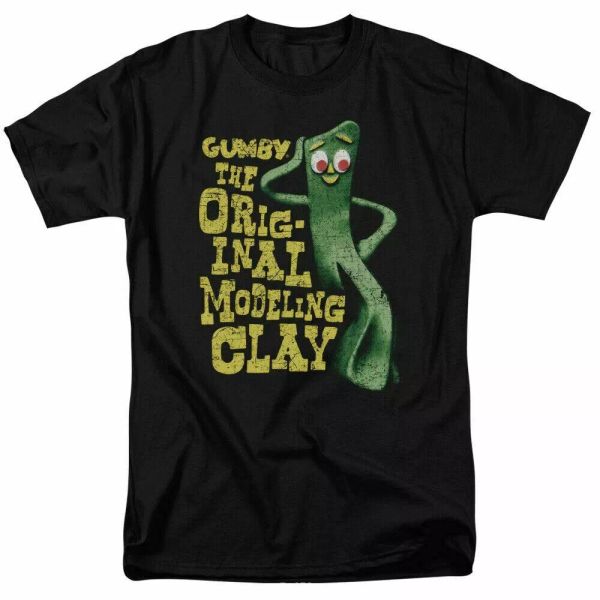 gumby so punny logo t shirt mens licensed original modeling clay tv show black, White;black
gumby so punny logo t shirt mens licensed original modeling clay tv show black, White;black