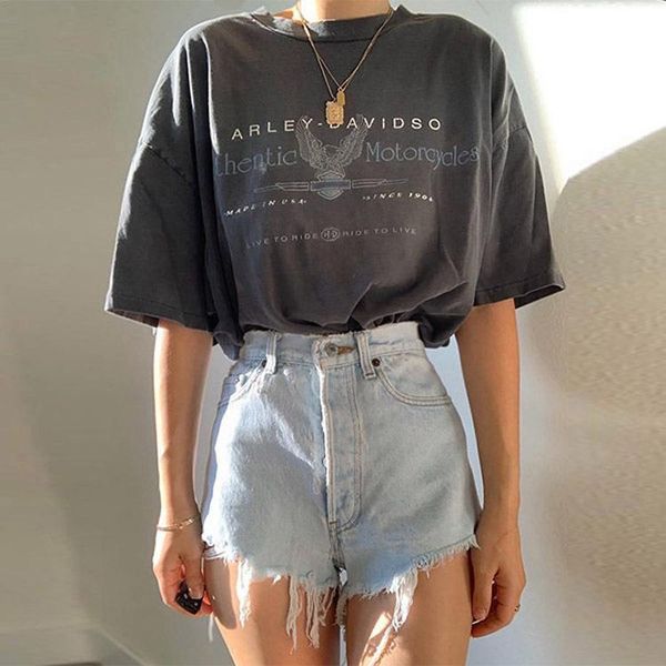 vintage letter graphic printed tees summer women casual o-neck short sleeve harajuku oversize female t-shirt streetwear women's, White
vintage letter graphic printed tees summer women casual o-neck short sleeve harajuku oversize female t-shirt streetwear women's, White