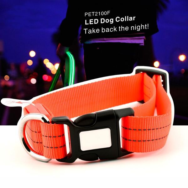 pet dog led light collar adjustable safety collars camouflage stylish flashing glow necklace bright luminous & leashes
pet dog led light collar adjustable safety collars camouflage stylish flashing glow necklace bright luminous & leashes