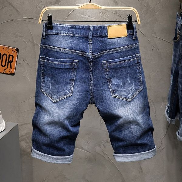 men's jeans fine animal embroidery denim thin vintage street shorts ripped clean hole in knee height jean straight pants da6n, Blue
men's jeans fine animal embroidery denim thin vintage street shorts ripped clean hole in knee height jean straight pants da6n, Blue
