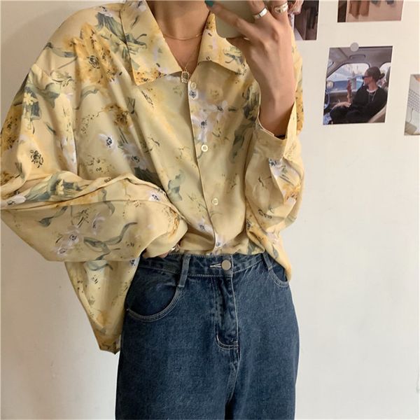 dress office lady fashion lovely simple print flowers chic loose lapel women all match elegance vintage shirts, White
dress office lady fashion lovely simple print flowers chic loose lapel women all match elegance vintage shirts, White