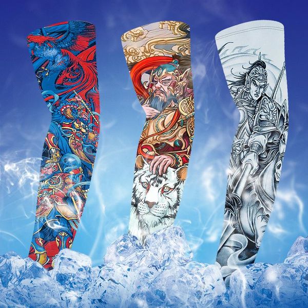 elbow & knee pads 2021 summer men tattoo arm sleeve outdoor sport riding ice silk sunscreen breathable flower seamless printed uv sleeves, Black;gray
elbow & knee pads 2021 summer men tattoo arm sleeve outdoor sport riding ice silk sunscreen breathable flower seamless printed uv sleeves, Black;gray