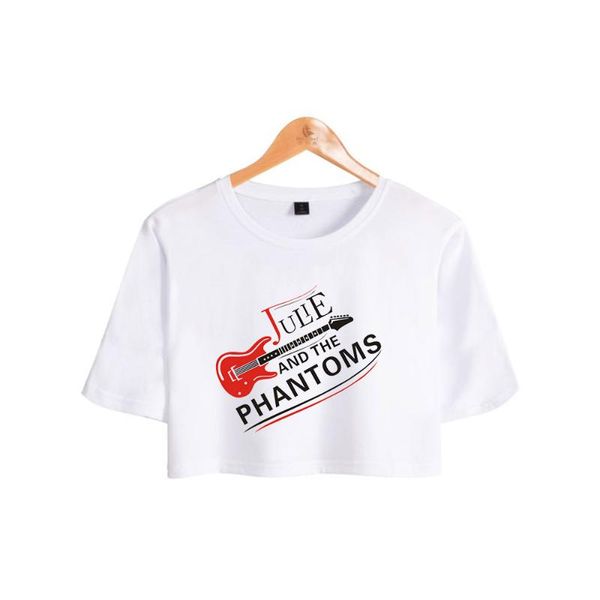 women's t-shirt crop casual 2021 harajuku juliana en de phantoms vrouwelijke kleding cropped voor vrouwen korte mouwen, White
women's t-shirt crop casual 2021 harajuku juliana en de phantoms vrouwelijke kleding cropped voor vrouwen korte mouwen, White