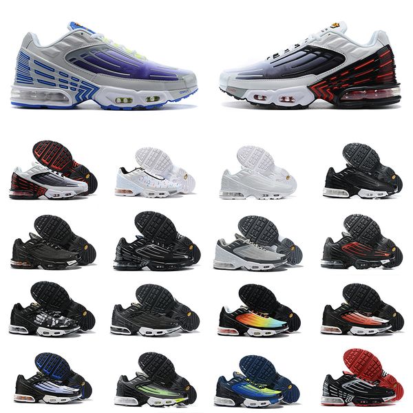 mens tn 3 plus tuned iii running shoes tn3 trainers noir triple black wolf grey blanche white blue nebula sneakers size 40-45
mens tn 3 plus tuned iii running shoes tn3 trainers noir triple black wolf grey blanche white blue nebula sneakers size 40-45