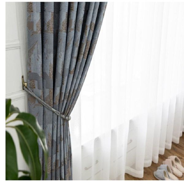 light luxury nordic style golden jacquard modern curtains for living room bedroom study bay window tulle custom curtain & drapes
light luxury nordic style golden jacquard modern curtains for living room bedroom study bay window tulle custom curtain & drapes