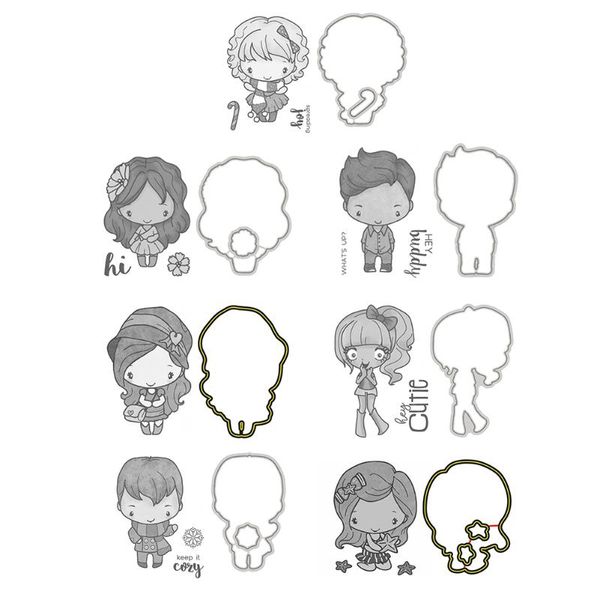greeting cards metal cutting dies stencil scrapbooking diy boy girl paper cut clear silicone seal stamping mold
greeting cards metal cutting dies stencil scrapbooking diy boy girl paper cut clear silicone seal stamping mold