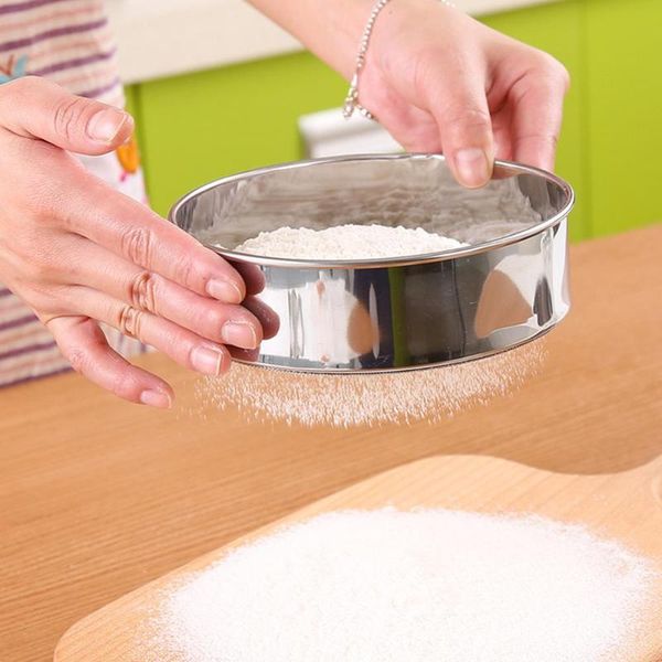 baking & pastry tools kitchen mesh sieve flour 304 stainless steel round bean filter vibrating cake
baking & pastry tools kitchen mesh sieve flour 304 stainless steel round bean filter vibrating cake