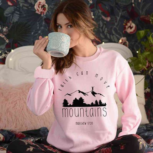 faith can move mountains hipster women sweatshirts over fear christian pink clothing o neck long sleeve slogan, Black
faith can move mountains hipster women sweatshirts over fear christian pink clothing o neck long sleeve slogan, Black