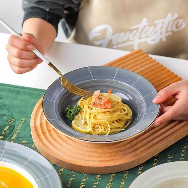 1pc/phnom penh ceramic dinner plate, pasta straw hat soup deep plate western family restaurant gifts dishes & plates
1pc/phnom penh ceramic dinner plate, pasta straw hat soup deep plate western family restaurant gifts dishes & plates