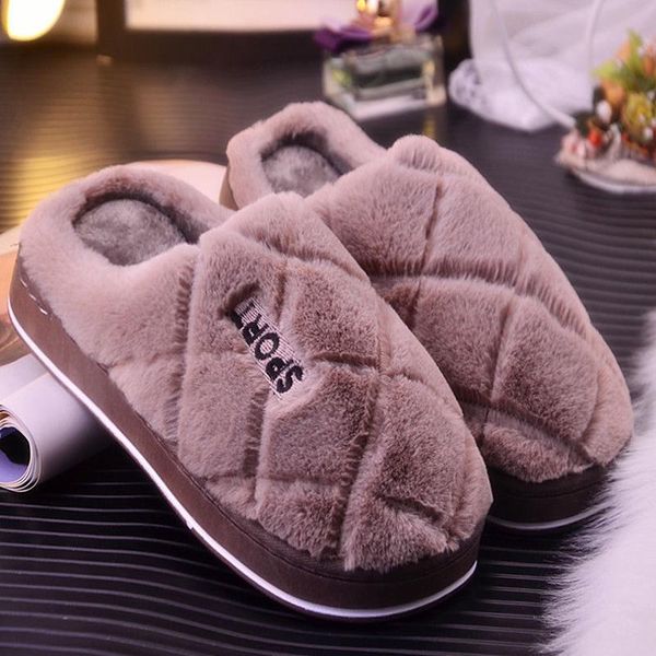 slippers winter women female short plush gingham home cotton shoes ladies couple bedroom indoors warm flat shoe women's footwear, Black
slippers winter women female short plush gingham home cotton shoes ladies couple bedroom indoors warm flat shoe women's footwear, Black