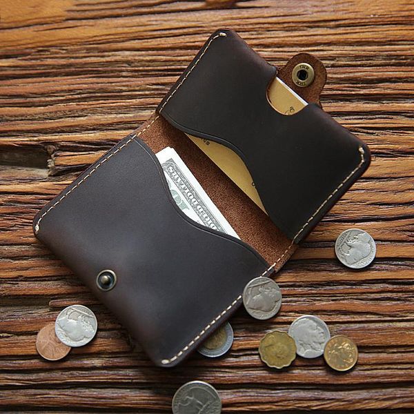 card holders 100% genuine leather holder for men male vintage handmade crazy horse id case small wallet purse, Brown;gray
card holders 100% genuine leather holder for men male vintage handmade crazy horse id case small wallet purse, Brown;gray