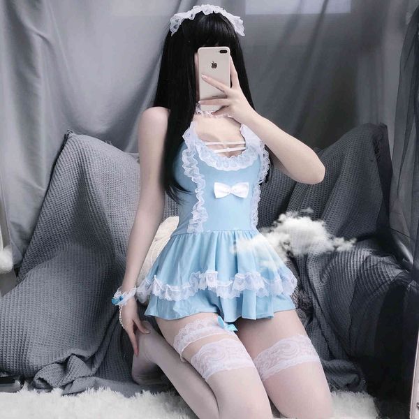 girls cute blue cosplay maid costumes kawaii role play servant erotic lingerie lolita outfit for women, Red;black
girls cute blue cosplay maid costumes kawaii role play servant erotic lingerie lolita outfit for women, Red;black
