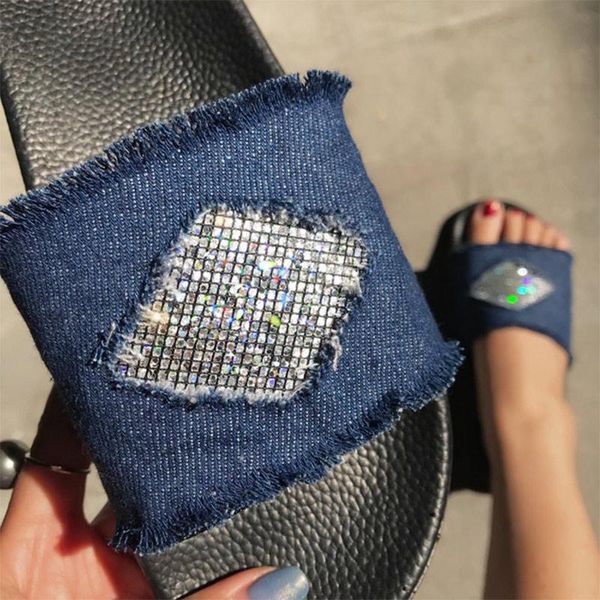 slippers women's flat summer glitter canvas women shoes woman casual slides 2021 comfortable female plus size footwear, Black
slippers women's flat summer glitter canvas women shoes woman casual slides 2021 comfortable female plus size footwear, Black