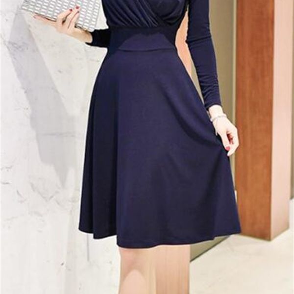 work dresses korean version of the spring temperament office lady slim dress lr56, White;black
work dresses korean version of the spring temperament office lady slim dress lr56, White;black
