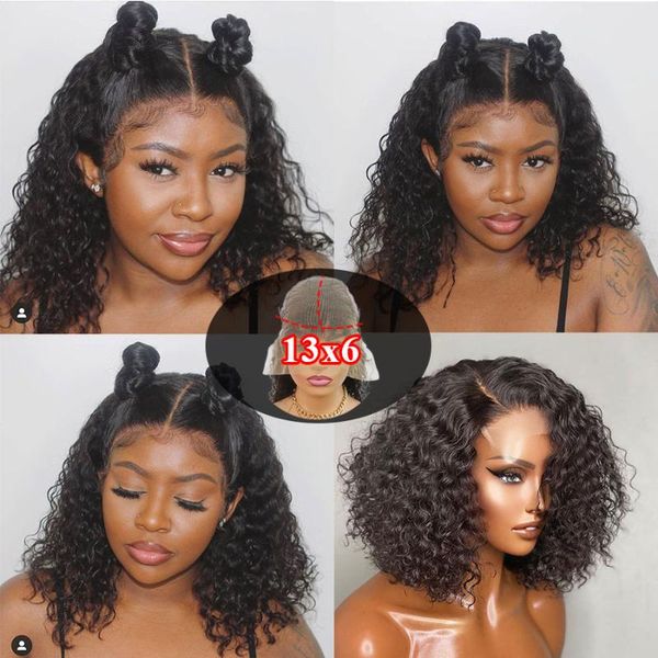 lace wigs 13x6 kinky curly short bob frontal human hair natural color front wig jerry pre plucked 4x4 closure pixie, Black;brown
lace wigs 13x6 kinky curly short bob frontal human hair natural color front wig jerry pre plucked 4x4 closure pixie, Black;brown