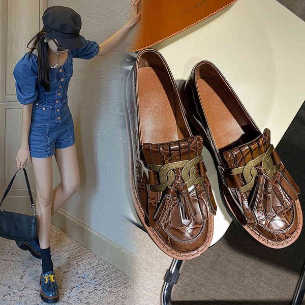 dress shoes spring black leather slide-on retro bangs sweet casual fringe shoes platform lady moccasins 92lq
dress shoes spring black leather slide-on retro bangs sweet casual fringe shoes platform lady moccasins 92lq