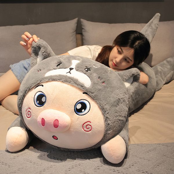 80/100cm dressed pig plush toy kawaii lying piggy animal stuffed doll fuzzy plushie husky bunny panda appease kids gift
80/100cm dressed pig plush toy kawaii lying piggy animal stuffed doll fuzzy plushie husky bunny panda appease kids gift