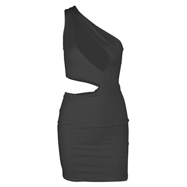 casual dresses women summer dress keyhole single shoulder hollow out sheath bodycon mini chic cocktail party club street vestidos, Black;gray
casual dresses women summer dress keyhole single shoulder hollow out sheath bodycon mini chic cocktail party club street vestidos, Black;gray