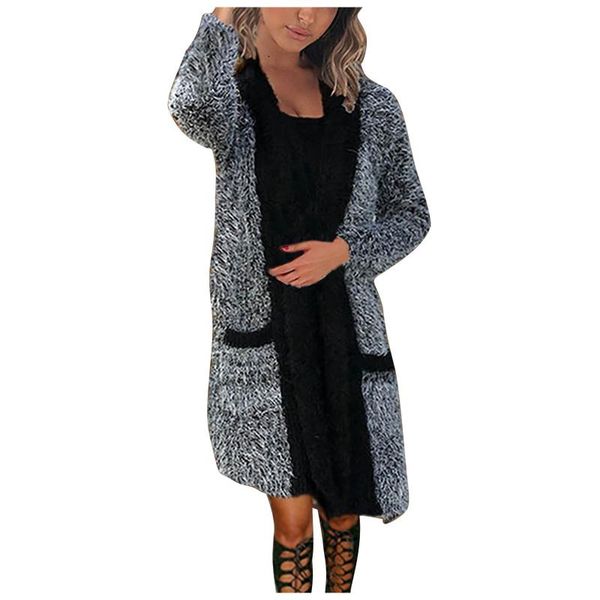 women's wool & blends women long sleeve pullover blouse open front jacket coat outerwear batwing cardigan crochet sweater, Black
women's wool & blends women long sleeve pullover blouse open front jacket coat outerwear batwing cardigan crochet sweater, Black