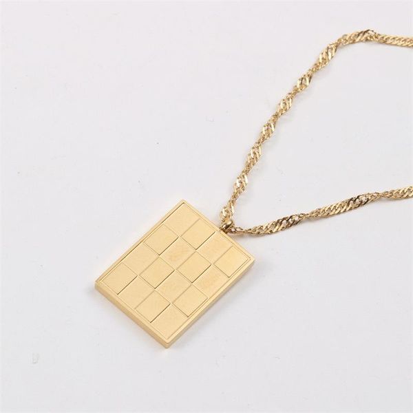 pendant necklaces allme vintage square coin necklace for women gold color titanium steel rectangle geometric choker gifts, Silver
pendant necklaces allme vintage square coin necklace for women gold color titanium steel rectangle geometric choker gifts, Silver