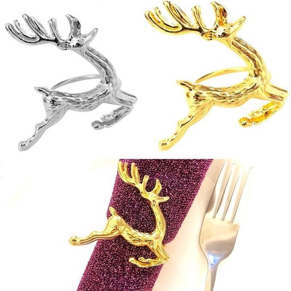 napkin rings 1/2pcs christmas ring elk deer dinner buckle for restaurant wedding decoration
napkin rings 1/2pcs christmas ring elk deer dinner buckle for restaurant wedding decoration