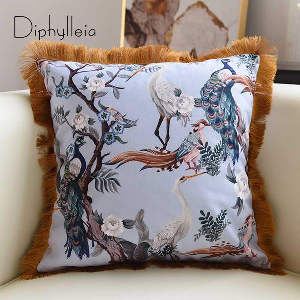 diphylleia luxury egrets birds print art pillowcase retro fringes cushion cover salon pillow velvet case 45x45cm
diphylleia luxury egrets birds print art pillowcase retro fringes cushion cover salon pillow velvet case 45x45cm