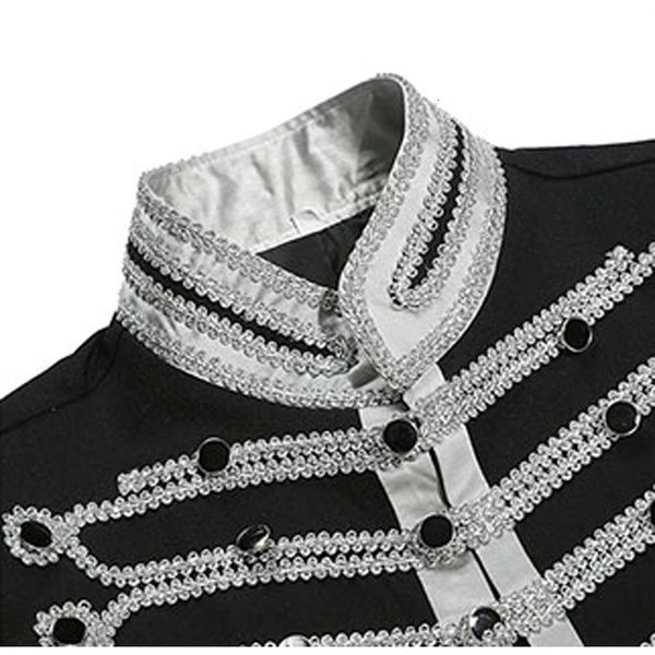 men's suits & blazers shenrun men slim fit jackets fashion suit jacket blazer single breasted drama stage costume party prom plus size, White;black
men's suits & blazers shenrun men slim fit jackets fashion suit jacket blazer single breasted drama stage costume party prom plus size, White;black