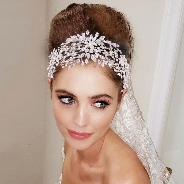 headpieces fashion wedding hair accessories rhinestone bridal headwear handmade bride crystal crown for women banquet ladies hp390, Silver
headpieces fashion wedding hair accessories rhinestone bridal headwear handmade bride crystal crown for women banquet ladies hp390, Silver