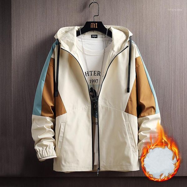 autumn/winter hooded jacket men thick plush coats warm windbreaker velvet casual loose cargo outer streetwear m-3/4xl men's jackets, Black;brown
autumn/winter hooded jacket men thick plush coats warm windbreaker velvet casual loose cargo outer streetwear m-3/4xl men's jackets, Black;brown