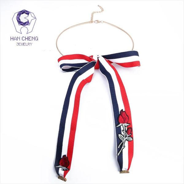 chokers hancheng fashion cloth bow tie knitting embroidery ribbon choker necklace women necklaces golden collar jewelry bijoux, Golden;silver
chokers hancheng fashion cloth bow tie knitting embroidery ribbon choker necklace women necklaces golden collar jewelry bijoux, Golden;silver