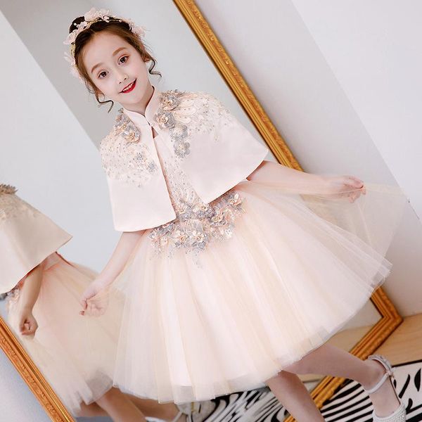 girl's dresses sweet pink flower girl tutu wedding birthday party kids ball gowns with shawl children's costume teenager prom desi, Red;yellow
girl's dresses sweet pink flower girl tutu wedding birthday party kids ball gowns with shawl children's costume teenager prom desi, Red;yellow