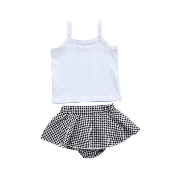 clothing sets solid baby's shorts suit baby girl off shoulder sleeveless sling elastic waist summer loose pants for 0-18 months, White
clothing sets solid baby's shorts suit baby girl off shoulder sleeveless sling elastic waist summer loose pants for 0-18 months, White