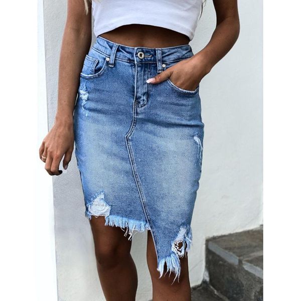 skirts woman trendy retro irregular slim denim skirt female summer high waist elastic bodycon jeans, Black
skirts woman trendy retro irregular slim denim skirt female summer high waist elastic bodycon jeans, Black
