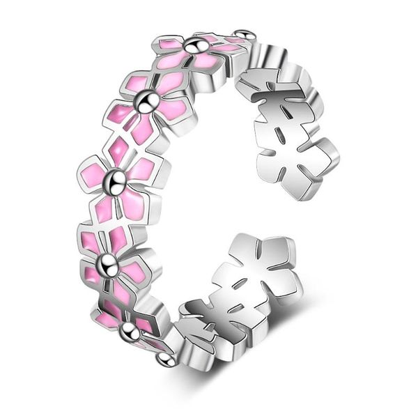 cluster rings ring women's korean-style hipster flower leaves pink epoxy fashion open bracelet jewelry jz314, Golden;silver
cluster rings ring women's korean-style hipster flower leaves pink epoxy fashion open bracelet jewelry jz314, Golden;silver
