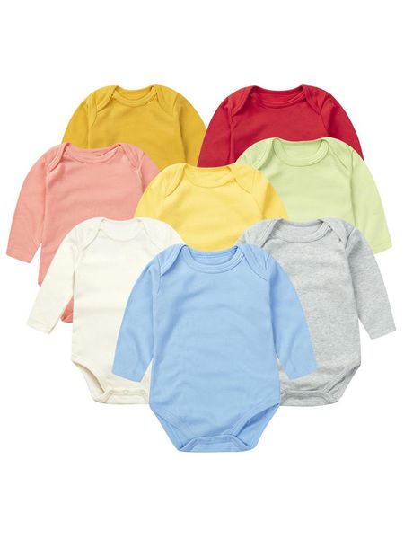 rompers baby boys girls solid bodysuit born long-sleeve infant underwear 100% cotton (3-24 months) toddlers, Blue
rompers baby boys girls solid bodysuit born long-sleeve infant underwear 100% cotton (3-24 months) toddlers, Blue