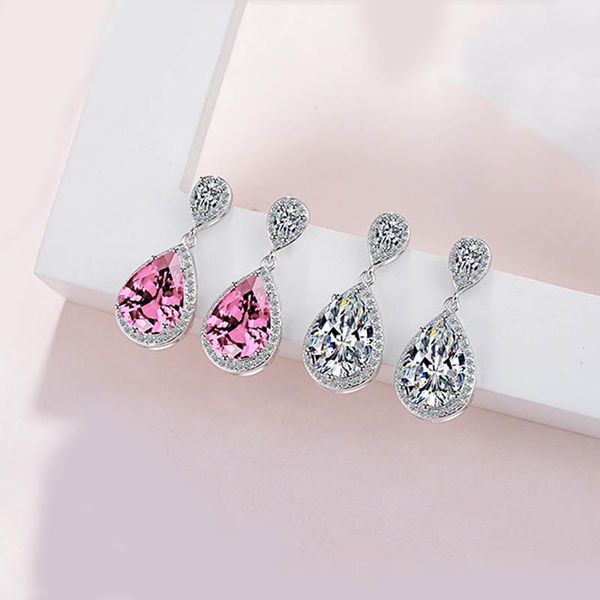 stud elegance pink & clear cz droplets tassel zircon earring for women girl lady fine jewelry gift s925 silver, Golden;silver
stud elegance pink & clear cz droplets tassel zircon earring for women girl lady fine jewelry gift s925 silver, Golden;silver