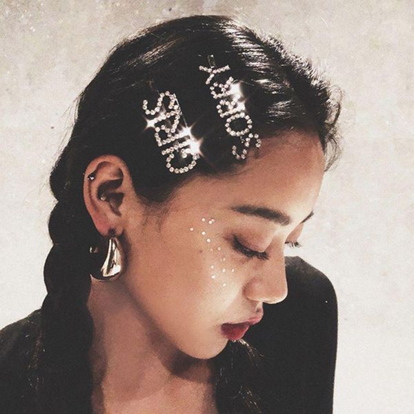 women girls novelty hollow out letters hair clip luxury shimmer rhinestone one word hairpins night club party styling barrettes1
women girls novelty hollow out letters hair clip luxury shimmer rhinestone one word hairpins night club party styling barrettes1