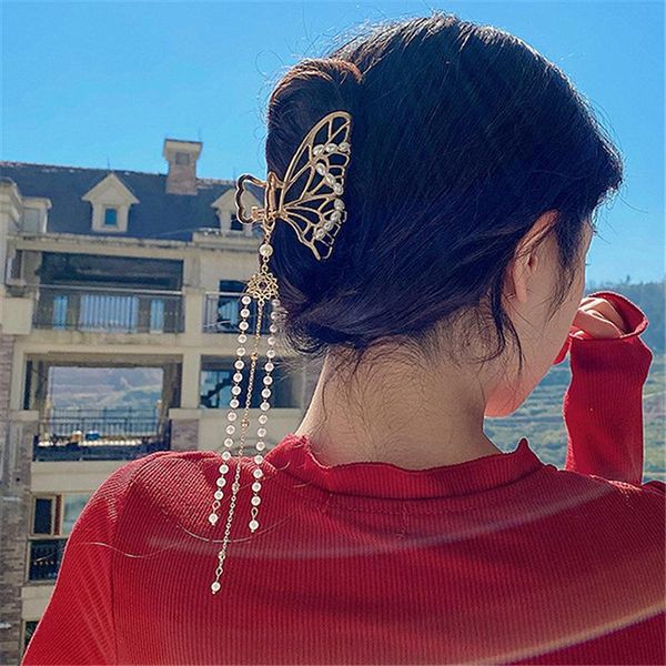 hair clips & barrettes 2021 vintage imitation pearls clip hairpin personality fashion accessories girl metal tassel pins 90s gifts, Golden;silver
hair clips & barrettes 2021 vintage imitation pearls clip hairpin personality fashion accessories girl metal tassel pins 90s gifts, Golden;silver