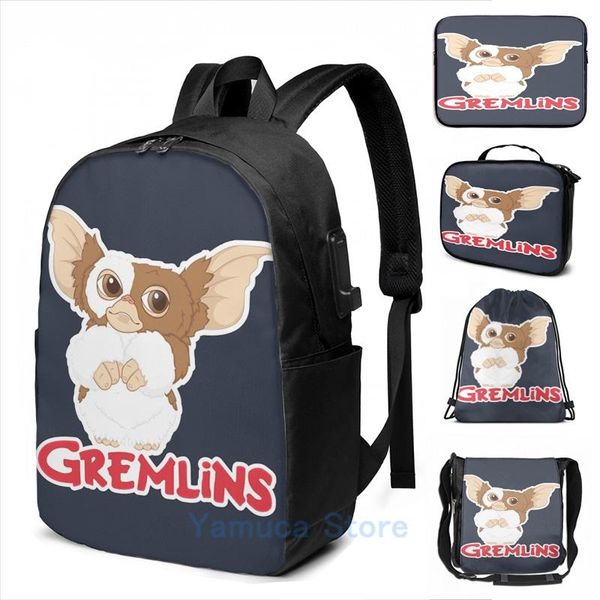 backpack funny graphic print gizmo gremlins usb charge men school bags women bag travel laptop
backpack funny graphic print gizmo gremlins usb charge men school bags women bag travel laptop