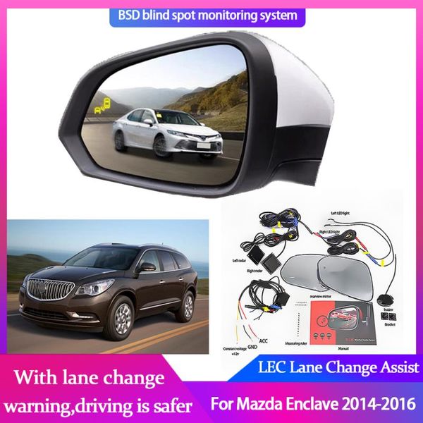 for enclave 2014-2021 bsm bsd blind spot monitoring system 24ghz millimeter waves radar sensor mirror led light warning car rear view camera
for enclave 2014-2021 bsm bsd blind spot monitoring system 24ghz millimeter waves radar sensor mirror led light warning car rear view camera