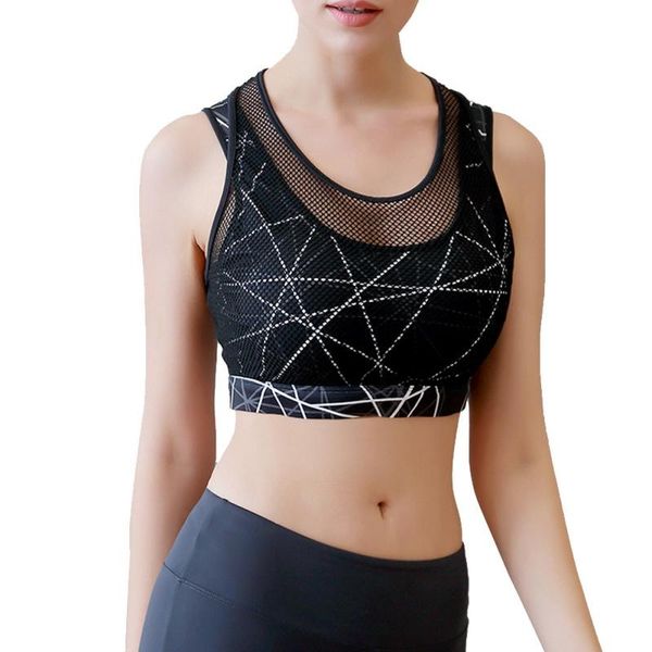 quick-dry shockproof yoga bras fake two-piece sports bra underwear running vest crop seamless for * gym clothing, White;black
quick-dry shockproof yoga bras fake two-piece sports bra underwear running vest crop seamless for * gym clothing, White;black