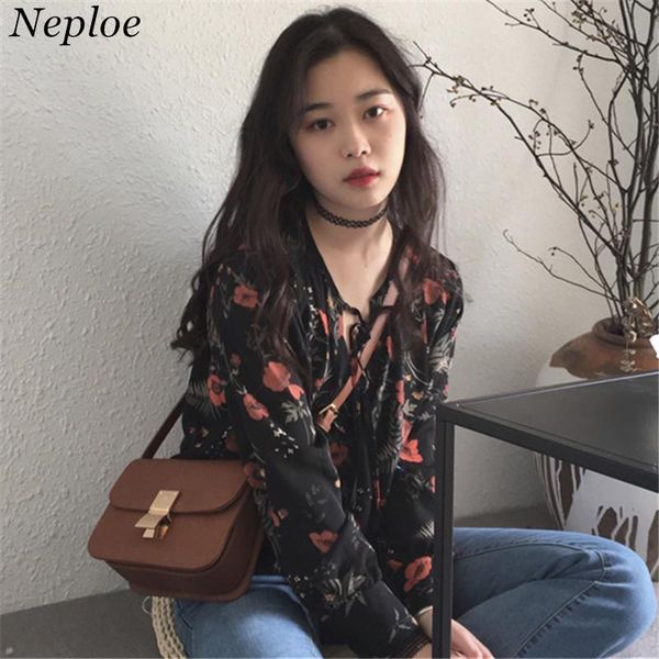 women's blouses & shirts neploe vintage women blusas 2021 spring arrival floral print feminina blouse long sleeve v-neck puff 67343, White
women's blouses & shirts neploe vintage women blusas 2021 spring arrival floral print feminina blouse long sleeve v-neck puff 67343, White