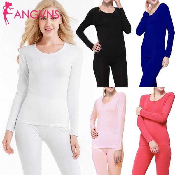 two piece dress women casual soft o-neck long sleeve pieces solid winter slim thermal underwear set, White
two piece dress women casual soft o-neck long sleeve pieces solid winter slim thermal underwear set, White