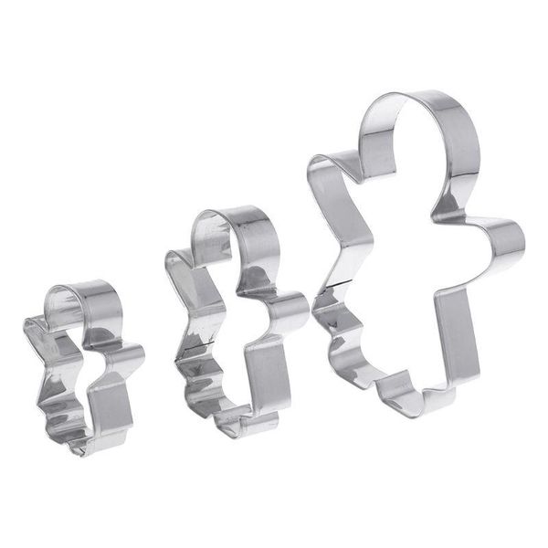 3pcs gingerbread man boy girl fondant pastry baking biscuit cookie cutter set stainless steel moulds
3pcs gingerbread man boy girl fondant pastry baking biscuit cookie cutter set stainless steel moulds