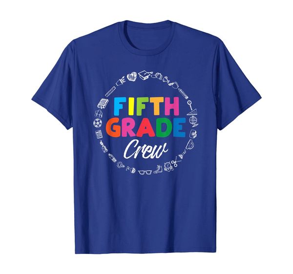 First Day Of School Gift 5th Grade Teacher Fifth Grade Crew T-Shirt, Mainly pictures
First Day Of School Gift 5th Grade Teacher Fifth Grade Crew T-Shirt, Mainly pictures