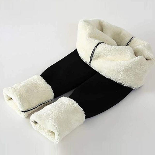 warm pants women high waist tight thick cashmere wool leggings windproof cold lasting warmth casual women's, Black
warm pants women high waist tight thick cashmere wool leggings windproof cold lasting warmth casual women's, Black