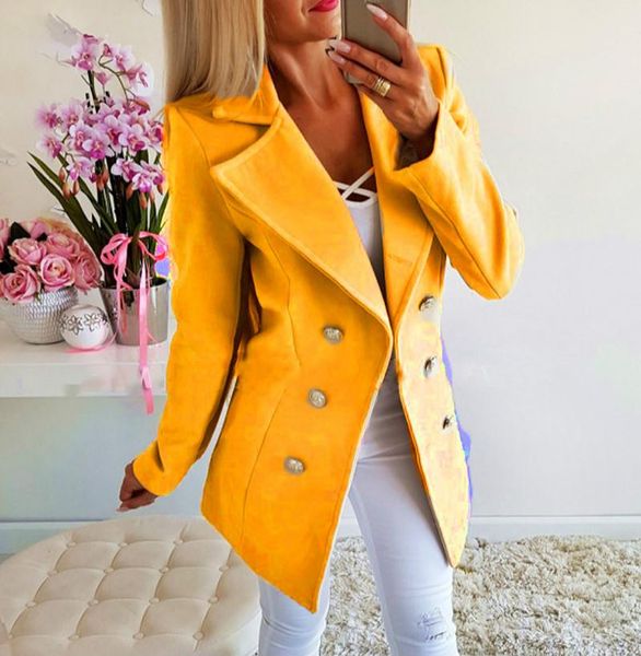 women's wool & blends 2021 fashion blend coat turn-down collar long sleeve warm autumn winter women jackets female, Black
women's wool & blends 2021 fashion blend coat turn-down collar long sleeve warm autumn winter women jackets female, Black